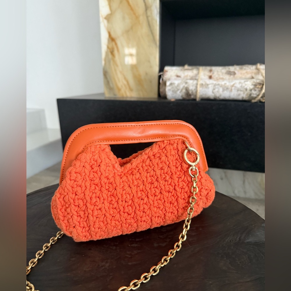 Kooreloo Orange Knitted Handbag - image 8